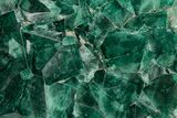 Green Fluorescent Cubic Fluorite Crystals - Madagascar #358929-1